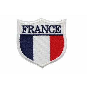 China Woven Embroidery Iron On Fabric Patches / Custom Jersey Patches wholesale