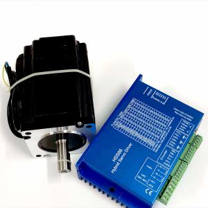 China nema 34 closed loop stepper motor kit 12N.m 2 Phase Servo Motor with Encoder High Torque wholesale