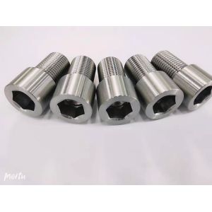 China 0.01mm Tolerance Turning Precision Machining Services Titanium Adapter OEM wholesale