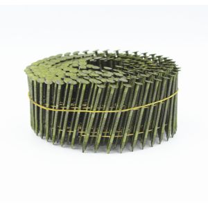 China 2.3*65mm 16 Degree Galvanized Wire Welded Ring Nails ANSI Standard Coil Nail wholesale
