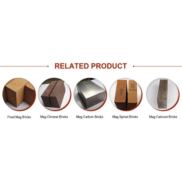 92–98% MgO Bricks High Temperature Magnesia Refractory Bricks For Glass Kiln Furnace Rotary Kiln