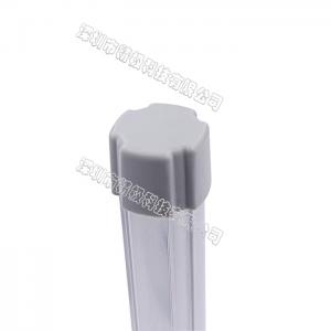 China PVC Plastic Cap Aluminum Pipe Fitting AL-80 Outer Type AL-2812 For Workbench on sale
