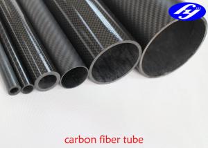 China Customized Round CFRP Carbon Fiber Tube With Matte Or Glossy Pultrusion Shape wholesale