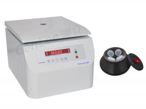 China 16600RPM LED Display Fixed Angle Rotor Centrifuge Benchtop High Speed 21532RCF wholesale
