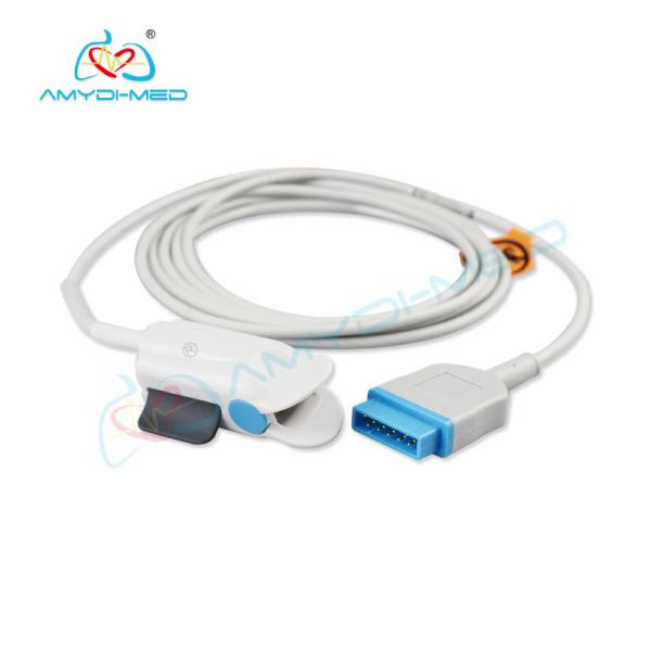 Quality 3m Oxygen Saturation Sensor , Reusable Spo2 Sensor Compatible Ge V100 B20 for sale