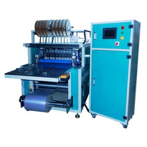 China 8 Heads 12.7mm Automatic Magnetic Stripe Laying Machine YMSL-1000 For Cards on sale