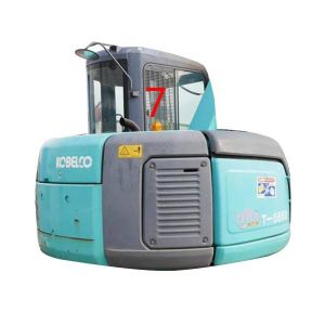 China Right Side Position No.7 KOBELCO Excavator Glass Windshield wholesale