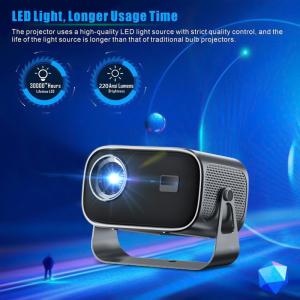 China BT 5.0 Bluetooth Mini Portable Projector With Multi Angle Adjustment Keystone Correction And LED Light Source Display Chip on sale