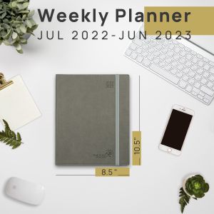 FSC REACH ISO9001 Softcover Weekly Planner With Monochrome Inner Page