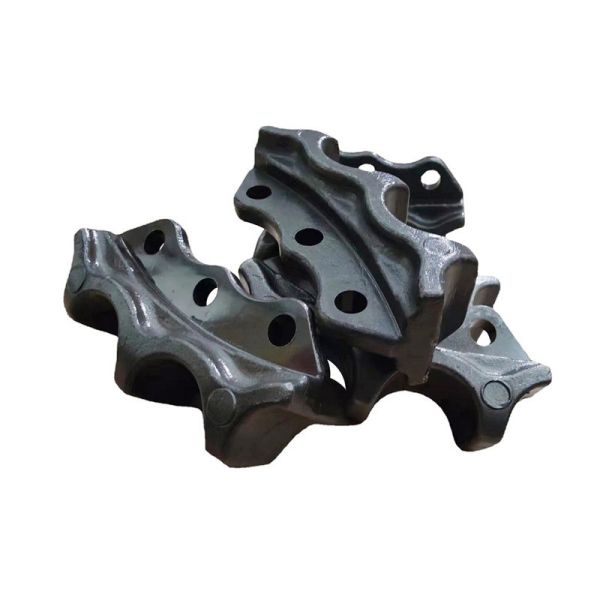 Black Mini Excavator Drive Sprockets Polished For Komatsu PC300