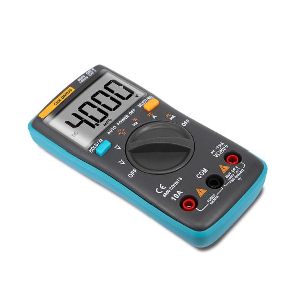 Quality 600uA 6000uA Handheld Digital Multimeter AC DC True Rms Zero Input for sale