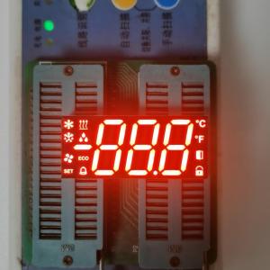 China Ultra Bright Red Common Cathode Custom Seven Segment Led Display For Refrigerator/Freezer Control wholesale