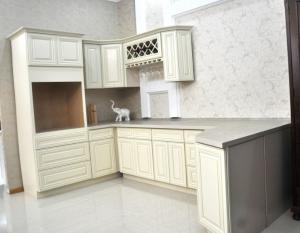 China wooden kitchen cabinet XZ-001 on sale