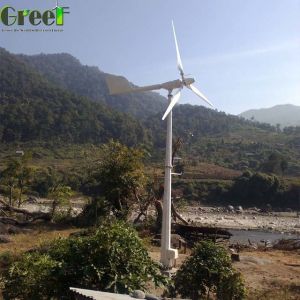 5000w Pitch Control Wind Turbine Low Start Speed High Output