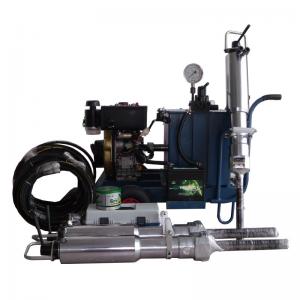 China Hydraulic Rock Splitters with a Diesel engine Driven Hydraulic Power Pack. on sale