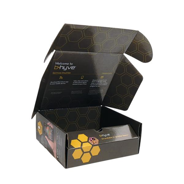 Foldable Corrugated Packaging Box Custom Printing Box For Game Machines
