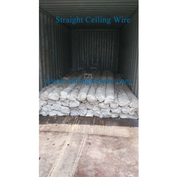 EG 8ft 12 Gauge Grid Straight Ceiling Wire 50lbs Per Bundle