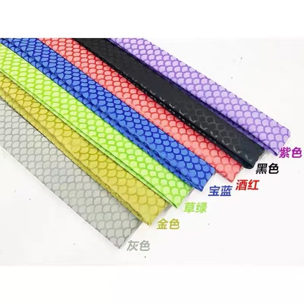 Scale Pattern Fishing Pole Shrink Wrap
