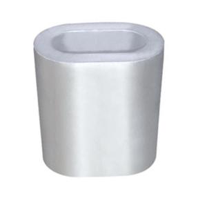 China Aluminiuml Casting Rope Rigging Hardware DIN3039 Aluminium Wire Rope Ferrule wholesale