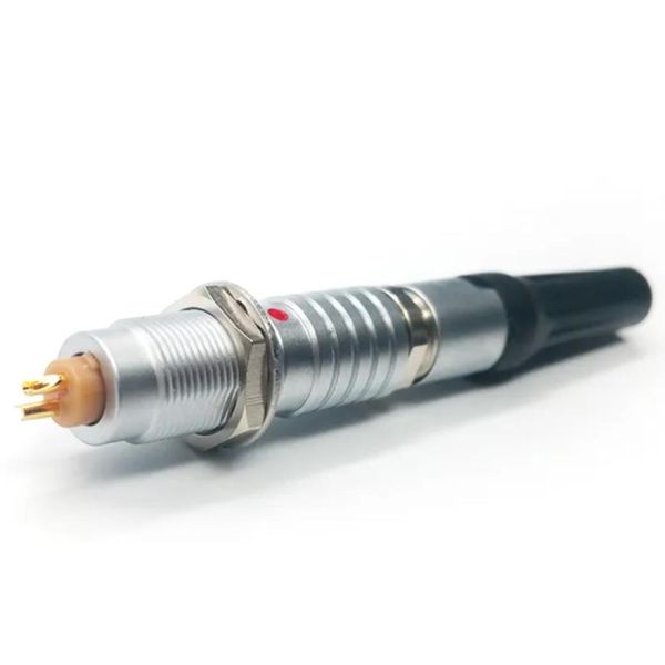 Aviation Industrial Power Connectors Plug IP67 Push Pull Self Locking
