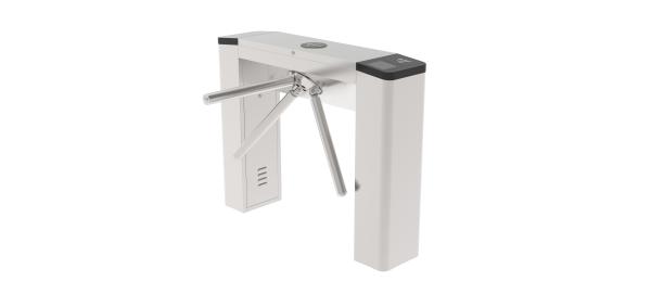 Quality RFID-QR Code Semi-Automatic Tripod Turnstile Gate Integrated Security Access Control for sale