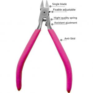 China 5 Plastic Cutting Pliers Nippers Single Cutting Edge Arts Crafts Industrial Grade wholesale