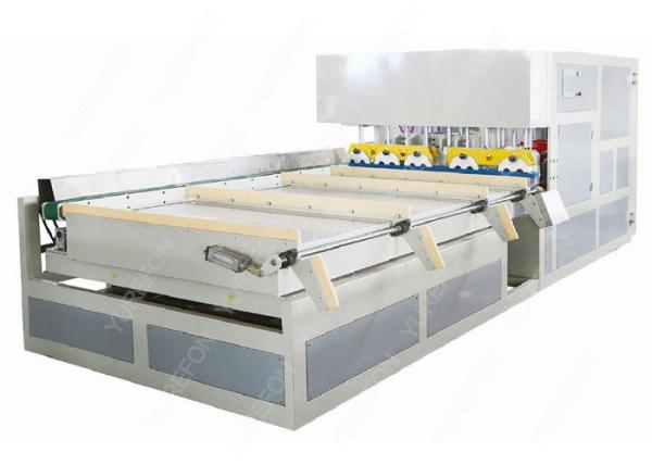 Quality Double Oven 3 - 6 M PVC Pipe Molding Machine Rubber Ring Type PLC Control for sale