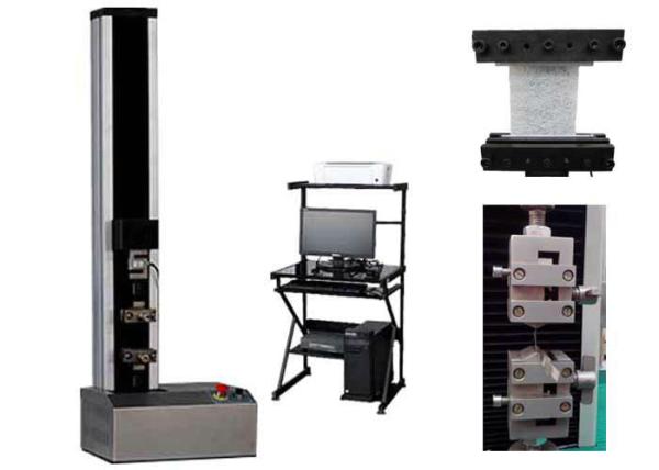 Quality Single Column Universal Material Testing Machine Computer Control Large Stroke for sale