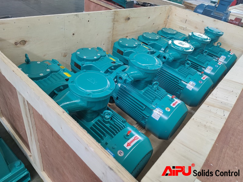 China 15kW Horizontal Drilling Mud Agitator Fluid Mixing Equipment wholesale