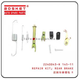 China 2240043-R 145-11 2240043R 14511 4X2 Isuzu D-MAX Parts Rear Brake Kit wholesale