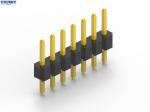 Custom 2mm Pitch Pin Header , 2 Pins To 80 Pins Single Row Male Pin Header