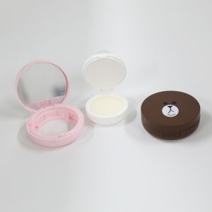 Circular Diy Empty Cushion Foundation Case , Empty Cosmetic Jars 15g