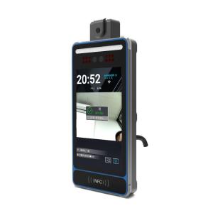 China Smart 1.5m Distance Face Recognition Temperature Measurement Alarm Terminal wholesale