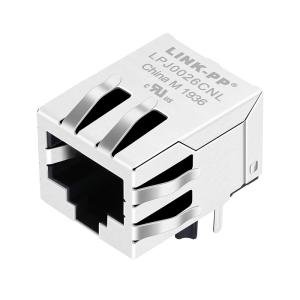 China J0026D11 RJ45 Network Connector 100 Base-T 8p8c Tab Down network cable jack on sale