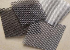 China Galvanized Security Woven Square Wire Mesh For Window And Door Insect Protection on sale