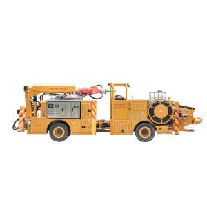China Hydraulic Robotic Shotcrete Machine Wet Shotcrete Machine 20m3/H on sale