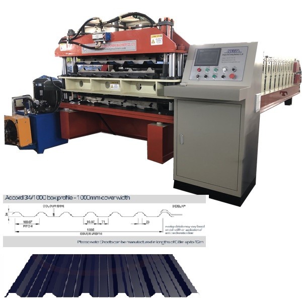 China Double layer roofing sheet machine for Europe wholesale