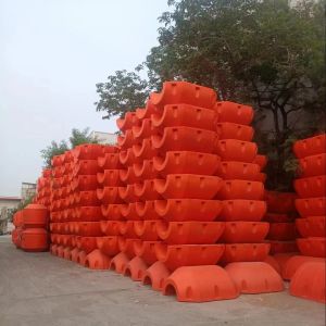 China Rotational Moulded Dredging Pipe Floats For Personalized Dredging Solutions wholesale