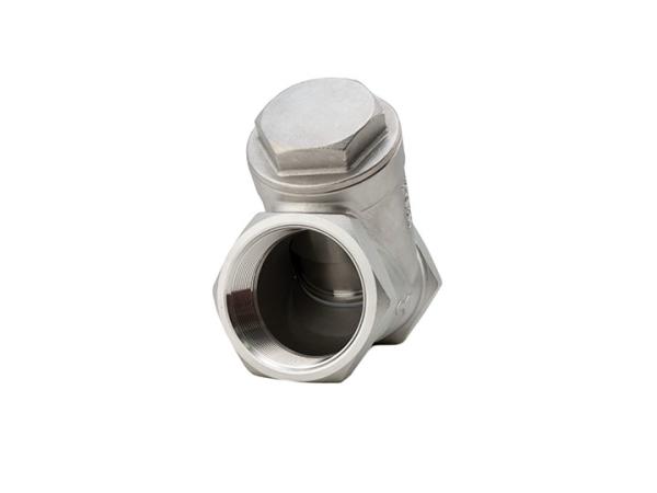 Quality Thread End BSP NPT Ball Check Valve Ductile Iron With Epoxy Caoting Inner And Outer for sale