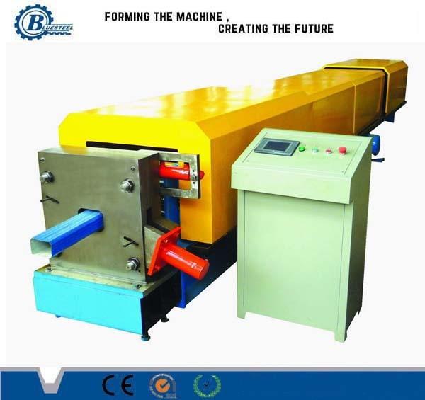 Quality 7.5kw Power of Main Motor Downpipe Roll Forming Machine with 200-300mm Rolling Width for sale