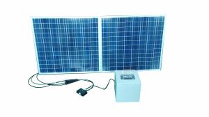 China 24V Solar Kit , 100AH 24V Lithium Ion Batteries For Solar Storage With Charge controller , PV panel and Inverter on sale