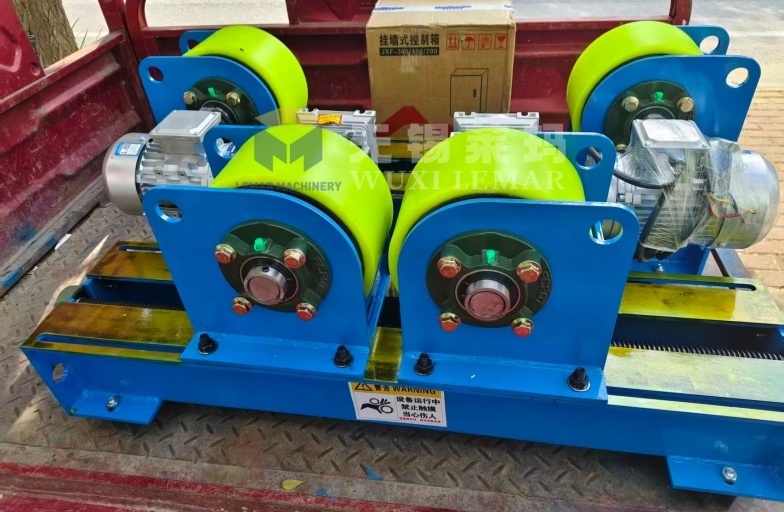 3 Ton Adjustable Welding Turning Rolls Small Pipe Tank Welding Roller Frame