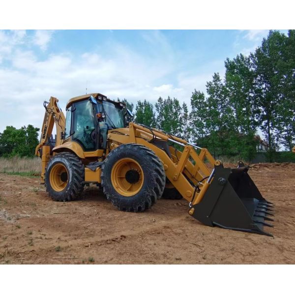 Backhoe Loader SNSC 388 Excavator Machine with Yunnei Engine Construction Equipment