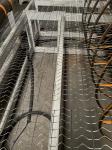 Galvanized Offshore Pipeline Counterweight Mesh 190.5mm x 140m