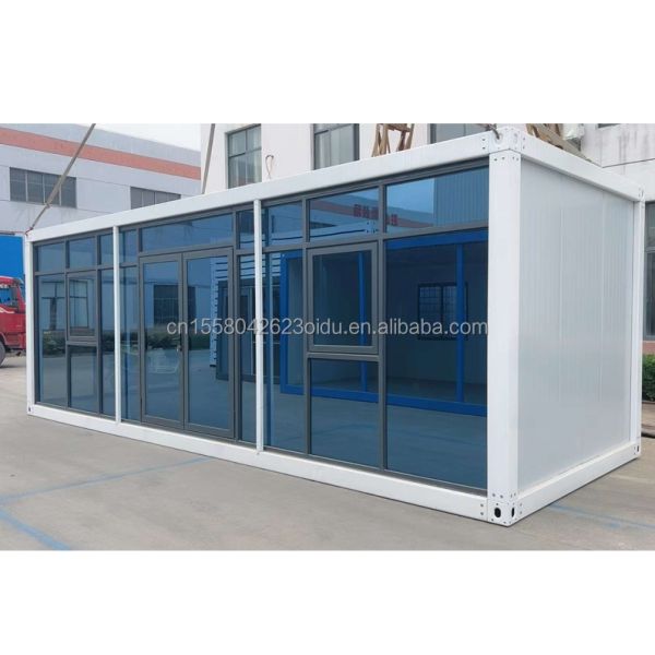 Office Modified Shipping Container for Outdoor Company Steel Modular Double-Story Prefabricated Combination Container Houses