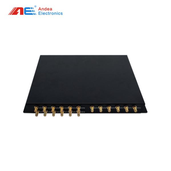 Quality UHF RFID Card Reader High Performance UHF RFID Fixed Reader With 18 Antenna Interface USB UHF RFID Reader for sale