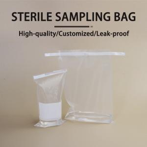 China Laboratory Filter Blender Sterile Bags For Sample Collection Medical Lab Sterile Sampling Bags With Wire wholesale
