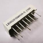 Triple Digit 0.28inch White 7 Segment LED Display Common Cathode