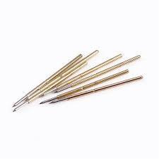 Quality Ball Strucutre Pogo Pin Probe , Spring Test Probe Thruhole Tail  Secure Soldering for sale
