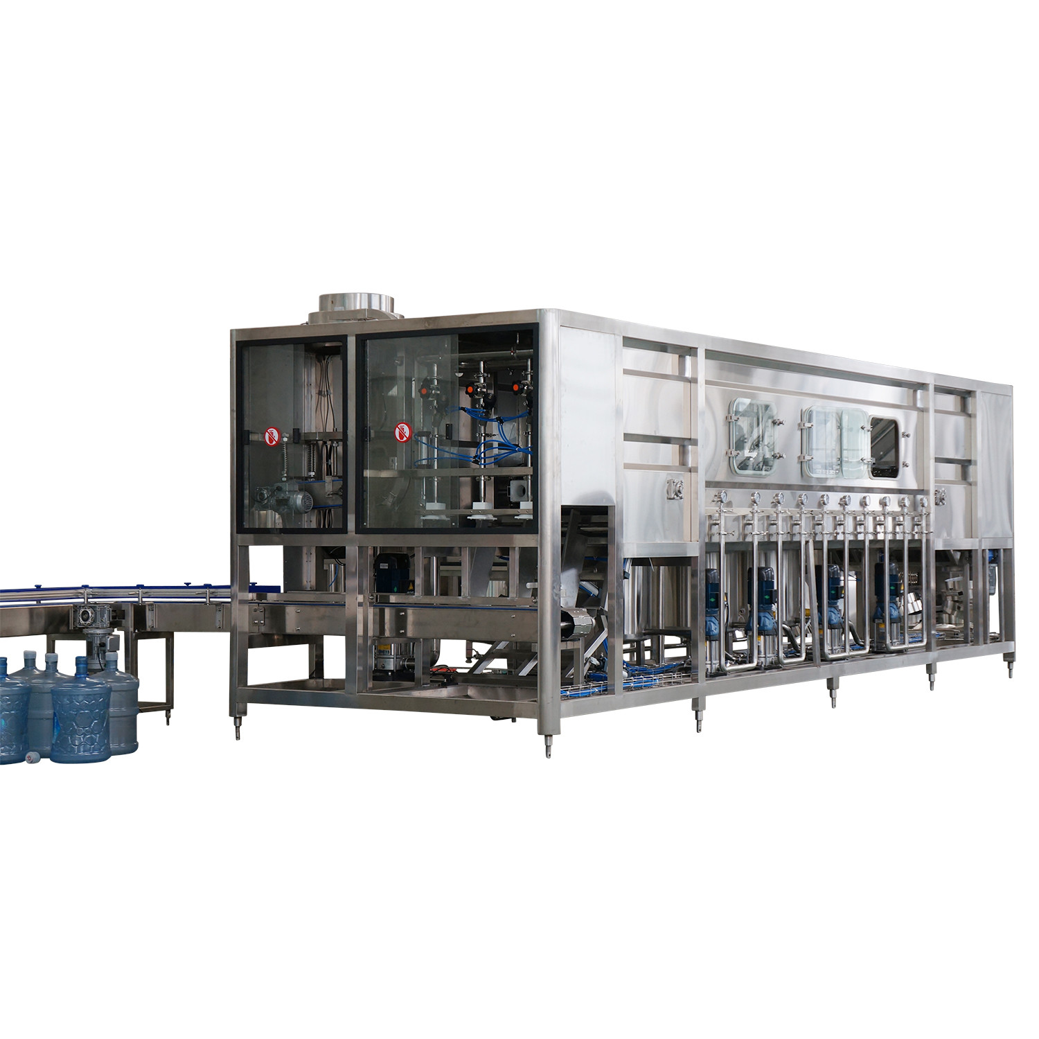 Spring Automatic Filling Machines 100bph Small Scale Soda Bottling Equipment